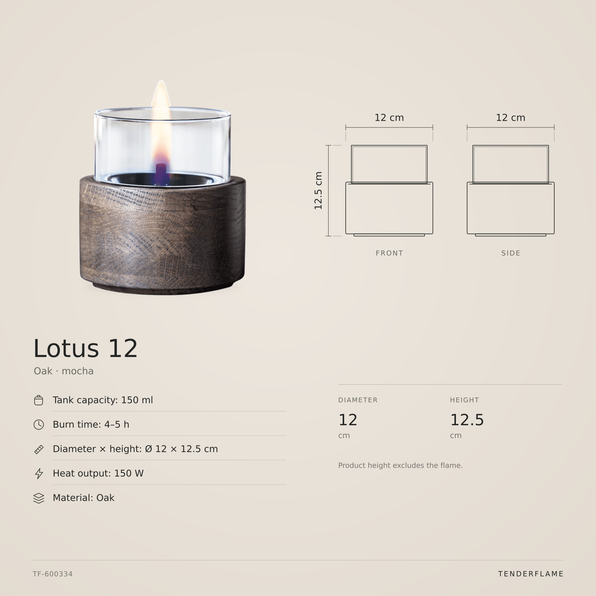 Lotus 12 Oak